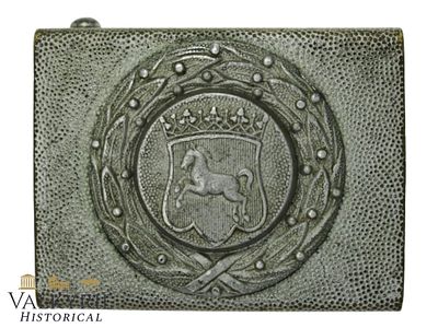 German Hannover Feuerwehr/Landwehr Buckle. (State Of Hannover Police/ Fire). Weimarer Republic 