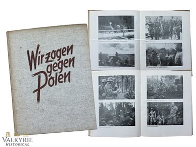 German Book "We Moved to Poland" by Generalkommando VII Armeekorps. Hard cover. 1939. 145 