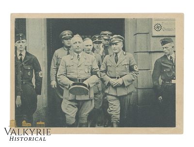 German Propaganda Postcard With Photo of the Leader of the DAF Dr. Robery Ley. German Propaganda 