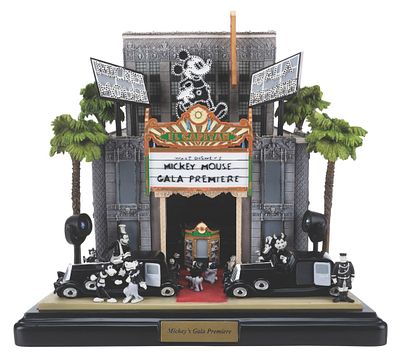 A "Mickey's Gala Premiere" Sculpture by Olszewski. (Olszewski, 2007) A sculpture by renowned 