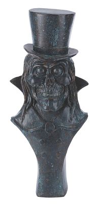 A Haunted Mansion Hatbox Ghost Bust. (Disneyland, 2000s) A Hatbox Ghost tribute bust from 