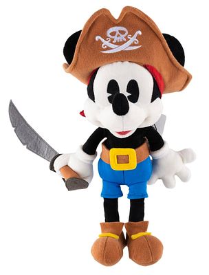 A Pirate Mickey Mouse Plush. (Disney Parks, 2000s) A Pirate Mickey plush originally sold at the 