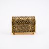 Spain - STEEL MINIATURE CASKET WITH DAMASCENED STAR DECOR. STEEL MINIATURE CASKET WITH DAMASCENED Image - 2