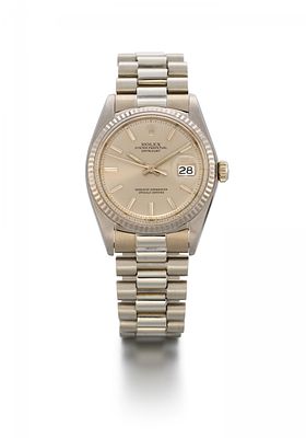 Rolex: Datejust (Rare Vintage Whitegold). ROLEX Datejust (Rare Vintage Whitegold). Type of 