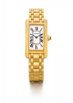 Cartier: Tank Am&eacute;ricaine. CARTIER Tank Am&eacute;ricaine. Type of watch: Wristwatch. Origin: 