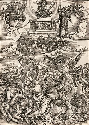 Albrecht Dürer: The Angel Fight. DÜRER, ALBRECHT
Nuremberg 1471 - 1528 Title: The Angel 