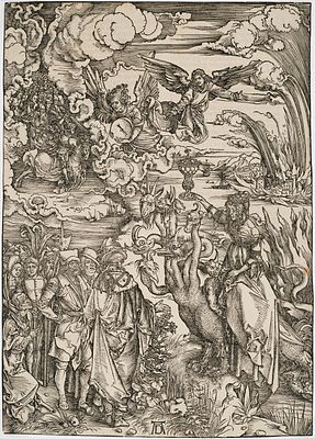 Albrecht Dürer: The Babylonian Woman. DÜRER, ALBRECHT
Nuremberg 1471 - 1528 Title: The 