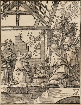 Albrecht Dürer: Birth of Christ. DÜRER, ALBRECHT
Nuremberg 1471 - 1528 Title: Birth of 