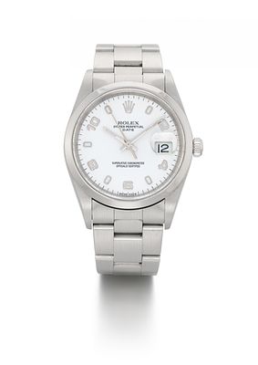 ROLEX 
Date. 
Type of watch: Wristwatch. 
Origin: 