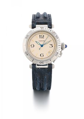 CARTIER 
Pasha. 
Type of watch: Wristwatch. 
Origin: 