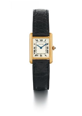 CARTIER 
TANK. 
Type of watch: Wristwatch. 
Origin: 