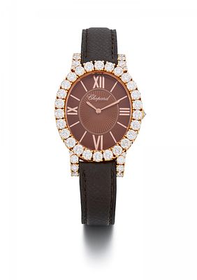CHOPARD 
L'HEURE DU DIAMANT OVAL. 
Type of watch: Wristwatch. 