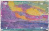 Emil Nolde: Meer (blau-violett mit orange-farbenen Wolken). NOLDE, EMIL 1867 Nolde - 1956 Image - 2