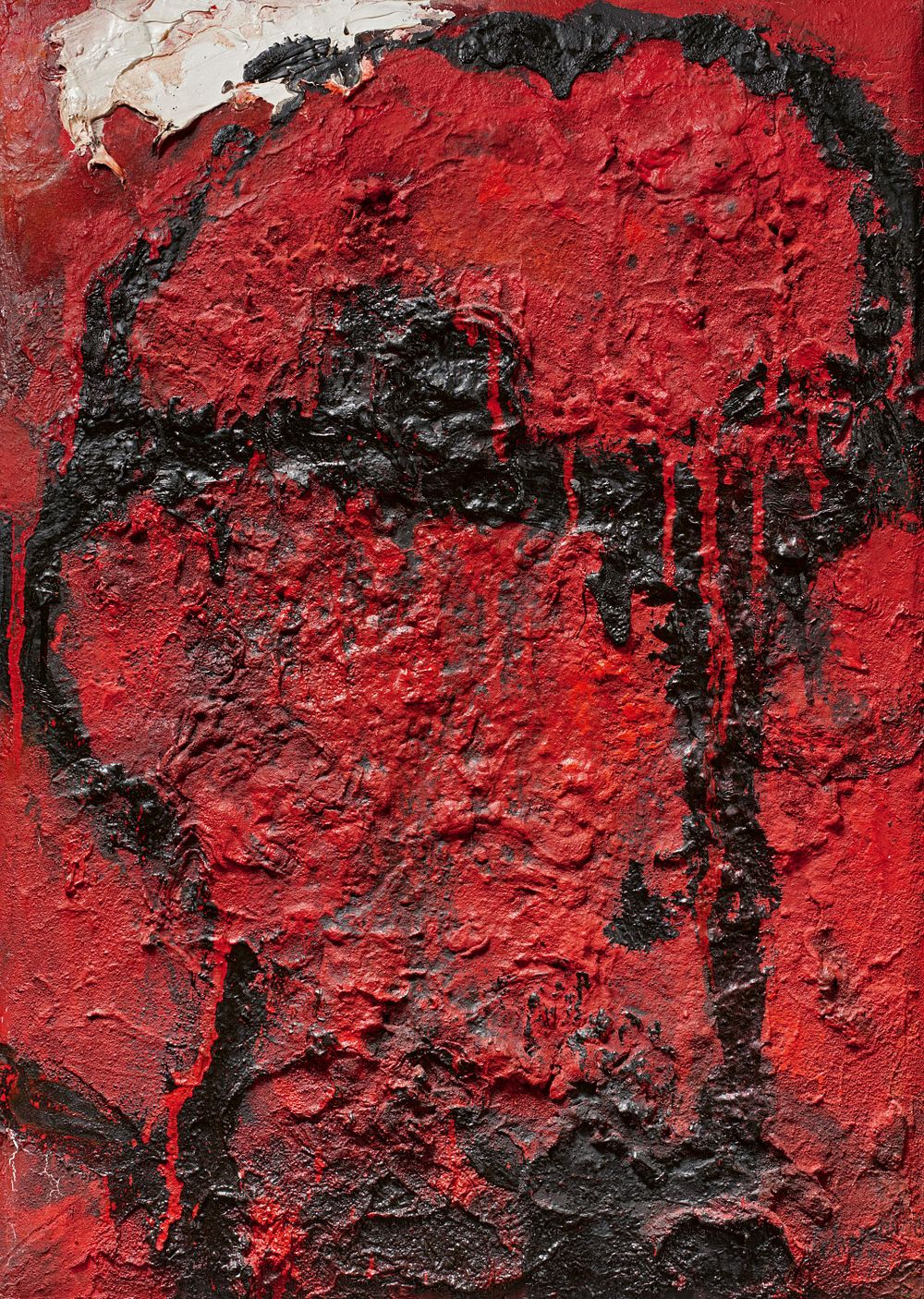 Emil Schumacher: "Ablon". SCHUMACHER, EMIL 1912 Hagen - 1999 San Jos&eacute;/Ibiza 
Title: "Ablon". 