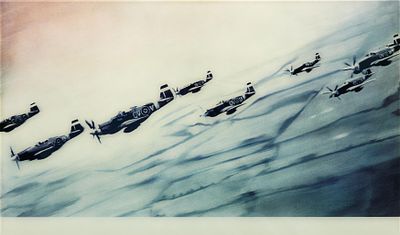 Gerhard Richter: Mustangs. RICHTER, GERHARD 1932 Dresden Title: Mustangs. Date: 2005. 