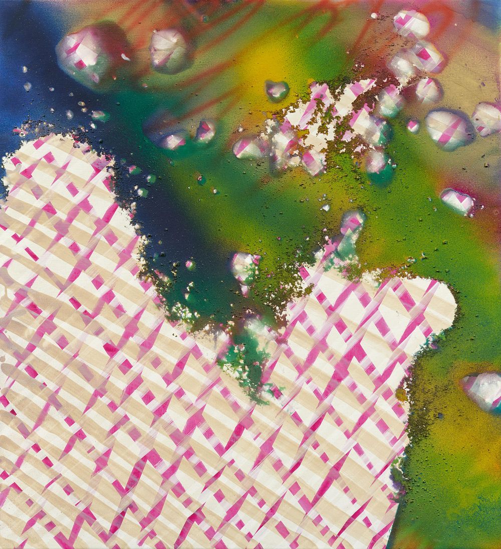 Katharina Grosse: Untitled. GROSSE, KATHARINA 1961 Freiburg 
Title: Untitled. 
Date: 2009. 