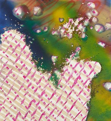 Katharina Grosse: Untitled. GROSSE, KATHARINA 1961 Freiburg Title: Untitled. Date: 2009. 