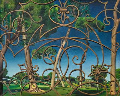 Karin Kneffel: G III. KNEFFEL, KARIN 1957 Marl Title: G III. Date: 1997. Technique: Oil 