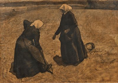 Otto Pankok: Untitled. PANKOK, OTTO
1893 M&uuml;lheim an der Ruhr - 1966 Wesel Title: Untitled. 