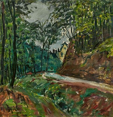 Otto Dix: Waldweg bei Dresden. DIX, OTTO
1891 Untermhaus/Gera - 1969 Singen Title: Waldweg 