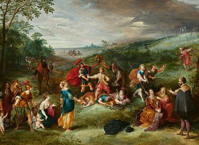 Frans II. Francken: An Allegory of the Consequences of War. FRANCKEN , FRANS II. 1581 