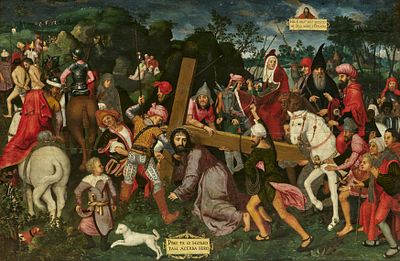 Marcellus Coffermans: Christ Carrying the Cross. COFFERMANS , MARCELLUS vor 1530–nach 1578 