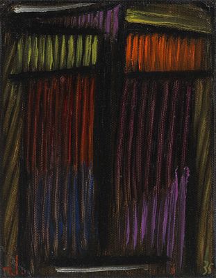 Alexej von Jawlensky: Meditation. VON JAWLENSKY , ALEXEJ 1867 Twer/Moscow–1941 Wiesbaden Title: 