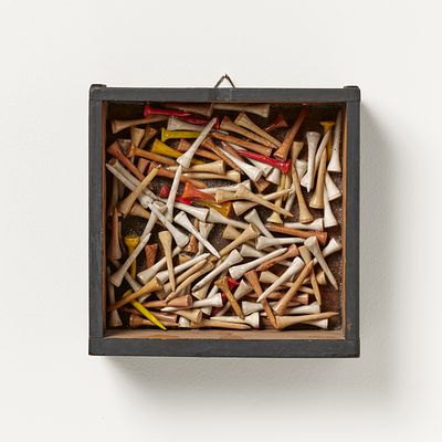 Arman (Armand Fernandez): Untitled (Golf tees). ARMAN (ARMAND FERNANDEZ) 1928 Nice–2005 New York 