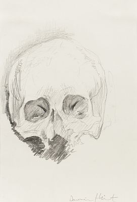 Damien Hirst: Untitled. HIRST , DAMIEN 1965 Bristol Title: Untitled. Technique: Pencil on 