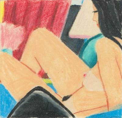 Tom Wesselmann: Study for Helen Nude. WESSELMANN , TOM 1931 Cincinnati, OH/USA–2004 New York 