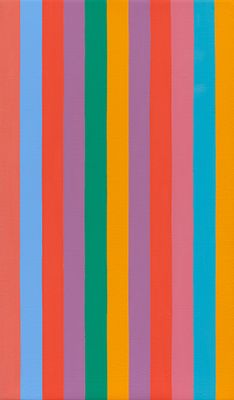 Bridget Riley: "Rose Rose 15". RILEY , BRIDGET 1931 London Title: "Rose Rose 15". Date: 2011. 