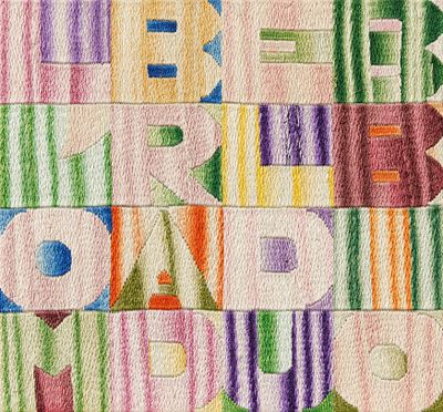 Alighiero Boetti: "L'ombra del dubbio". BOETTI , ALIGHIERO 1940 Turin–1994 Rom Title: "L'ombra 