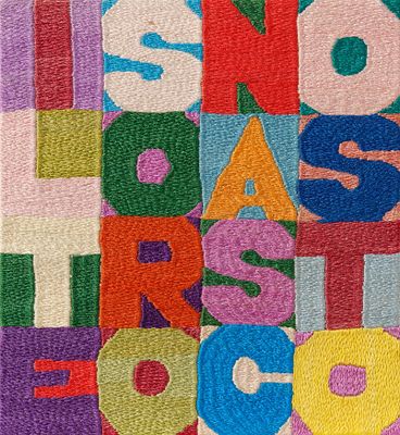Alighiero Boetti: "Il tesoro nascosto". BOETTI , ALIGHIERO 1940 Turin–1994 Rom Title: "Il tesoro 