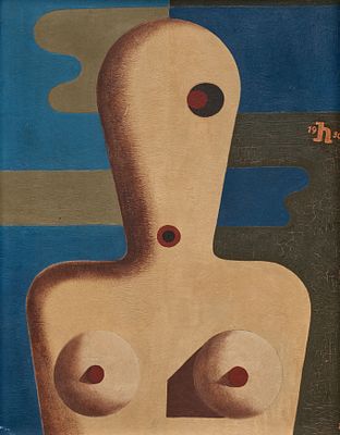 Heinrich Hoerle: Weiblicher Halbakt (Figur). HOERLE , HEINRICH 1895 Cologne–1936 Cologne Title: 