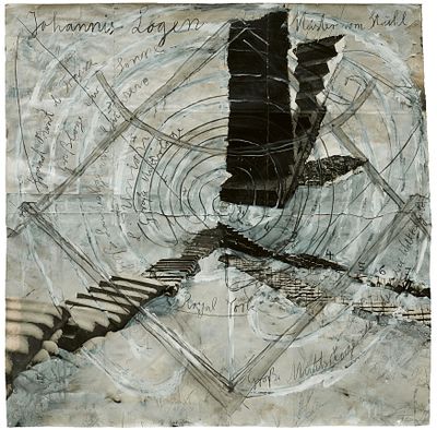 Anselm Kiefer: Johannis Logen, Meister vom Stuhl (From: Freemason Series). KIEFER , ANSELM 1945 