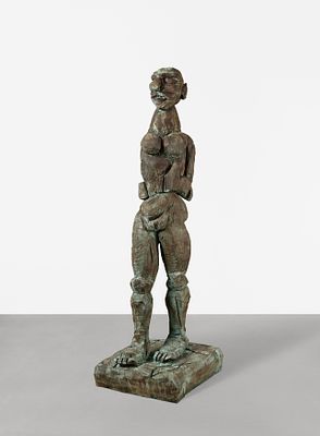 J&ouml;rg Immendorff: Der W&auml;chter. IMMENDORFF , J&Ouml;RG 1945 Bleckede/Elbe–2007 Duesseldorf Title: Der 