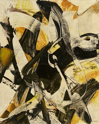 Karl Otto G&ouml;tz: "11.2.1955". G&Ouml;TZ , KARL OTTO 1914 Aachen–2017 Wolfenacker Title: "11.2.1955". 