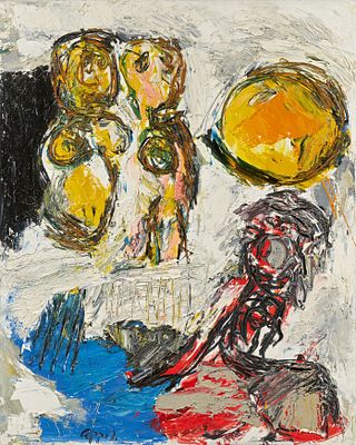 Karel Appel: Bathing Woman. APPEL , KAREL 1921 Amsterdam–2006 Zurich Title: Bathing Woman. Date: 