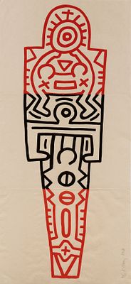 Keith Haring: Totem. HARING , KEITH 1958 Kutztown, PA/USA–1990 New York Title: Totem. Date: 1989. 