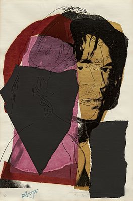 Andy Warhol: Mick Jagger. WARHOL , ANDY 1928 Pittsburgh, PA/USA–1987 New York Title: Mick 