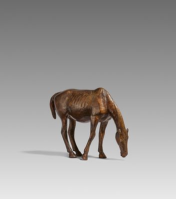 Gerhard Marcks: Grasende Stute. MARCKS , GERHARD 1889 Berlin–1981 Burgbrohl Title: Grasende 