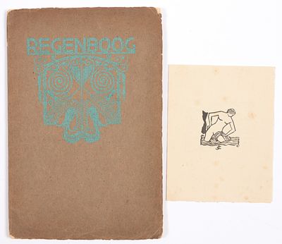 [CANTR&Eacute;, Jozef]. Regenboog Gent Plantijn 1918 Eerste (en enige) nummer van dit tijdschrift met 