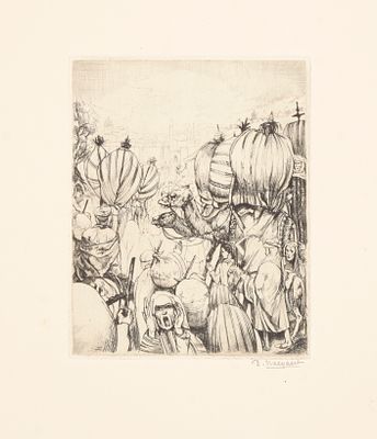 CLAES, Ernest. Van den os en den ezel Brussel De Vrienden van het Boek 1939 30 cm, 51 pp 