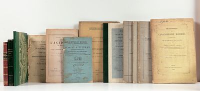 [BRUGGE]. Annuaire de l'institut des Sourds-Muets et de Aveugles de Bruges Bruges 1840/41 2 dln 