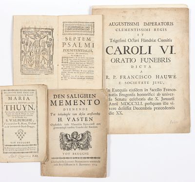 [BRUGSE DRUKKEN] - MAES, R. De groote eere ende lof toegeeygent aen de H. Maget Maria geseyt 