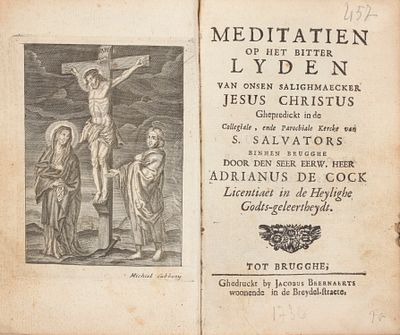 [BRUGSE DRUKKEN]. Verzameling van 6 Brugse drukken uit 18de en begin 19e eeuw DE COCK - 