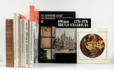 DE BEHAULT DE DORNON, Ar. Bruges s&eacute;jour d'exil d'Edouard IV et de Charles II rois d'Angleterre 