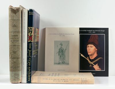 [DE MEYER, dr.]. Jaerboek der koninklyke gilde van Sint Sebastiaen te Brugge Brugge Wed. De 