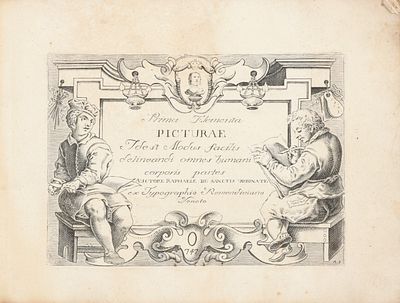 RAPHAEL. Prima elementa picturae, idest, Modus facilis delineandi omnes humani corporis partes 