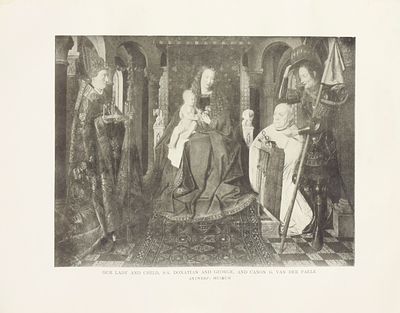 WEALE, James. Hubert and John van Eyck their life and work London J. Lane 1908 4&deg;, cxiv, 219 